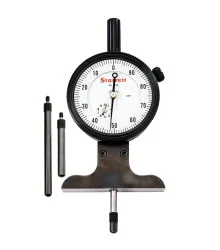 Calibrador de Profundidade 0-3" Leitura 0,001" Base 2.1/2"