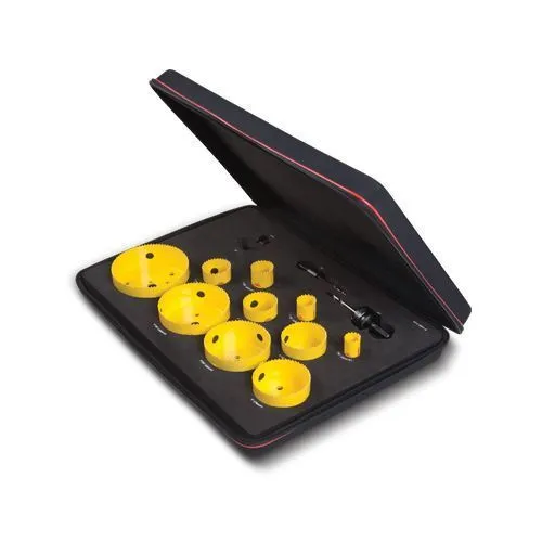 Kit de Serra Copo Fast Cut para Eletricista - 14 Peças - KFC10041-S - Starrett - Código do Produto - KFC10041-S