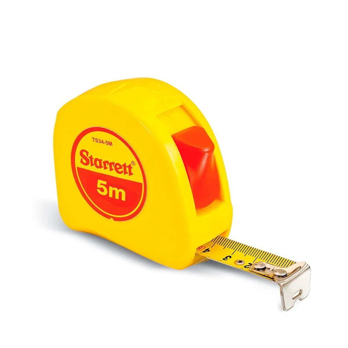 Trena de Bolso da Série KTS1 de 5 metros - Linha Milímetros - Largura 19mm - 3/4" - Com Certificado de Calibração