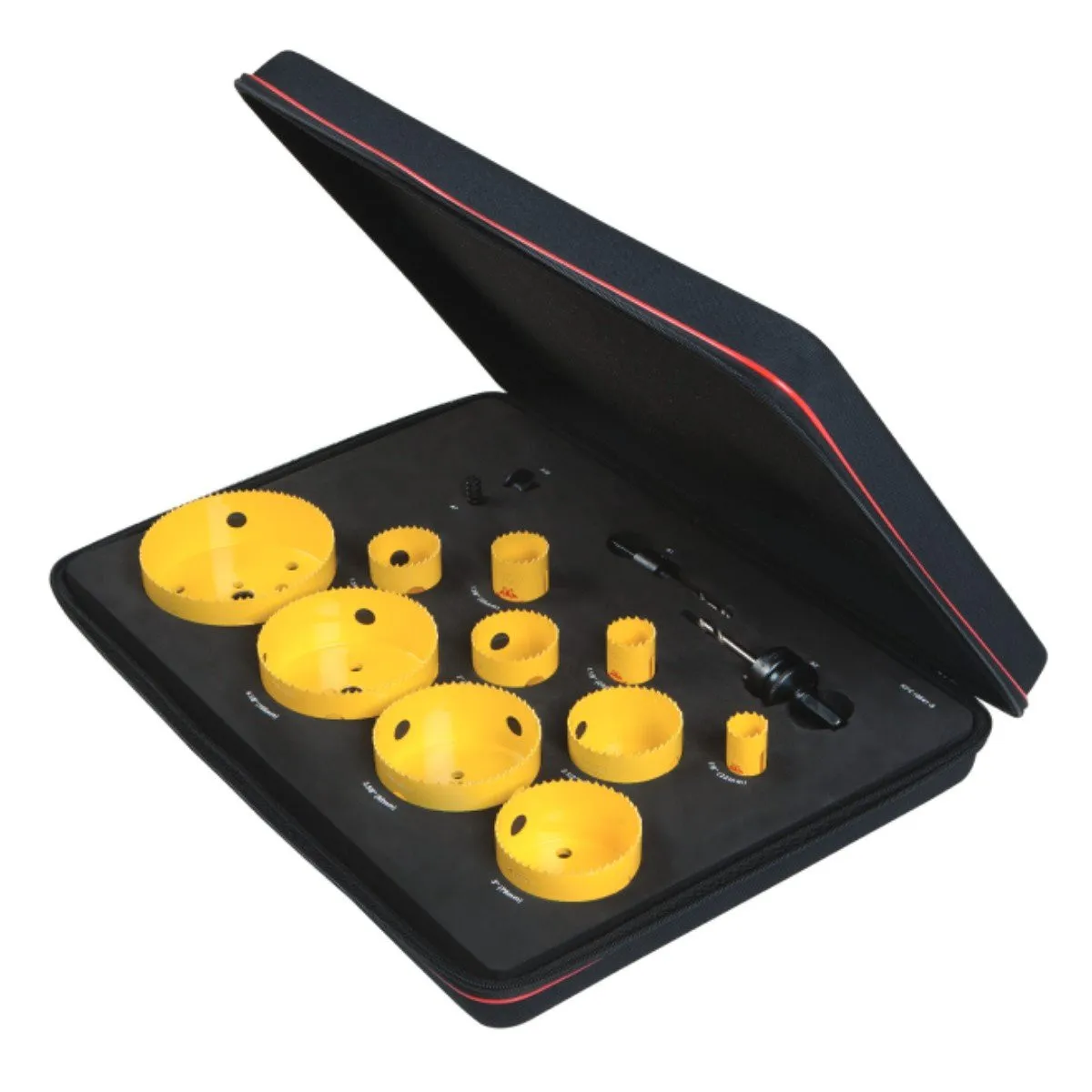 Kit de Serra Copo Fast Cut Industrial - 15 Peças - KFC11041-S - Starrett - Código do Produto - KFC11041-S