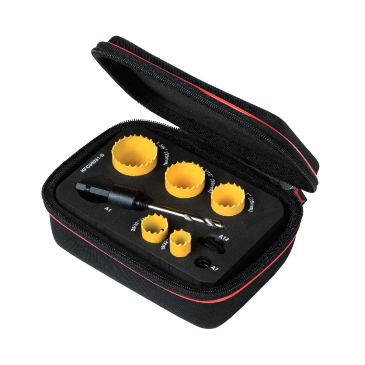 Kit de Serra Copo Fast Cut Multi-Tarefa - 8 Peças - KFC05031-S - Starrett - Código do Produto - KFC05031-S