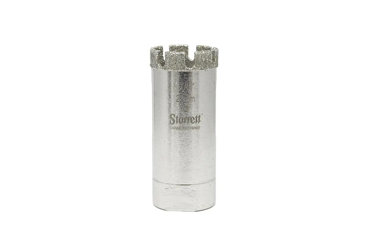 Serra Copo Diamantada de 22mm e 7/8 Polegadas - Starrett - Código do Produto - D0078