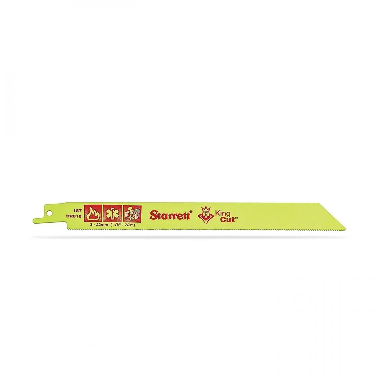 Lâmina de Serra Sabre King Cut Dentição 18 com 5 Lâminas 203x19x0,90mm