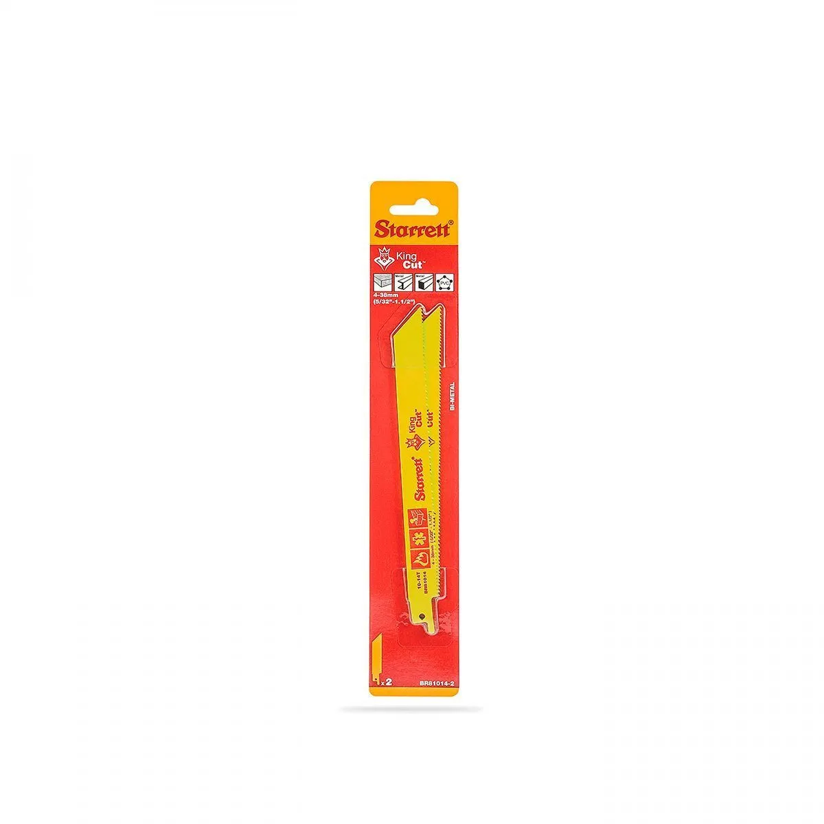 Lâmina de Serra Sabre King Cut Dentição 10-14 com 2 Lâminas 203x19x1,30mm