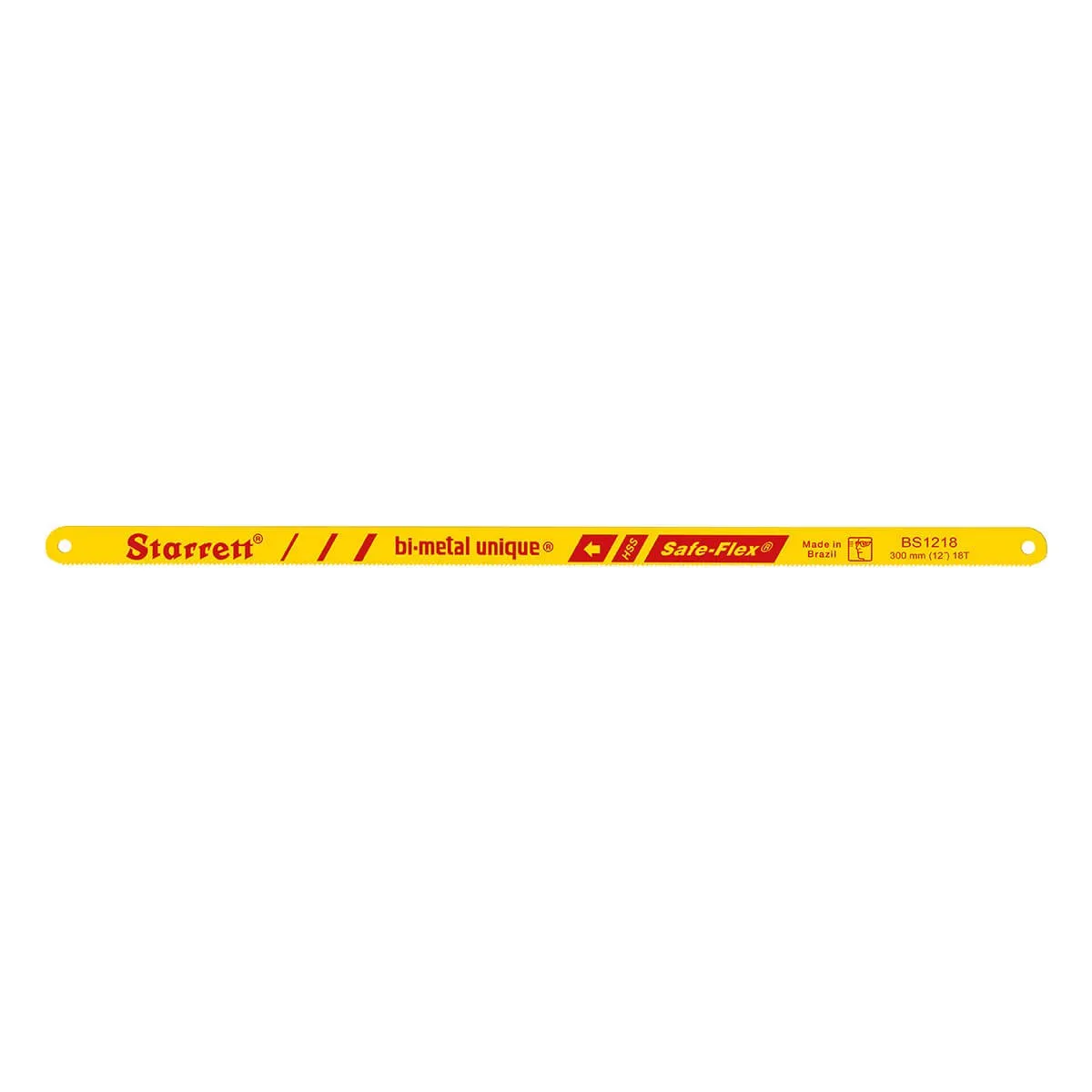 Lâmina de Serra Manual BS - Bi-Metal Starrett e dentição de 18