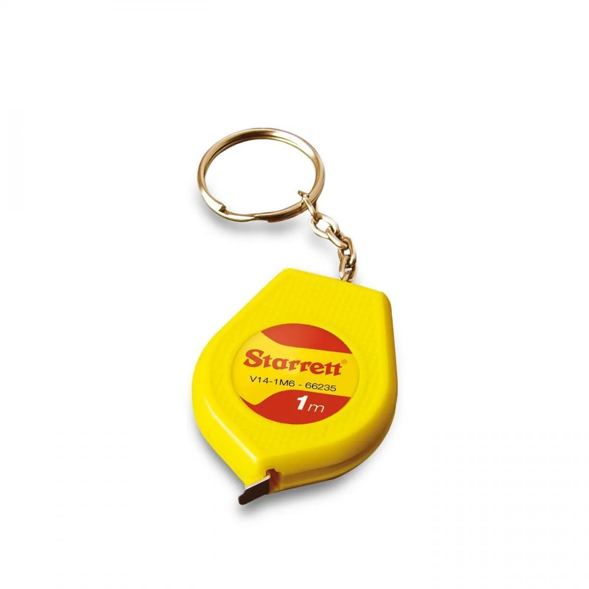 Trena Métrica Chaveiro com Correntinha – 1 metro